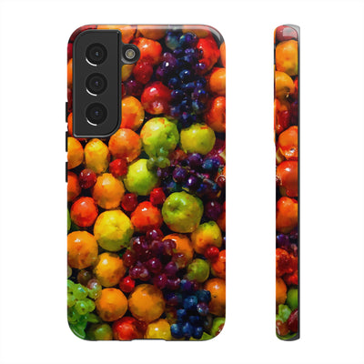 Impact Resistant, Fall Fruit, Cute Phone Cases for Samsung S24, S23, S22, S21, IPhone 15 pro Iphone 14 pro Iphone 13 IPhone 12 Iphone 11