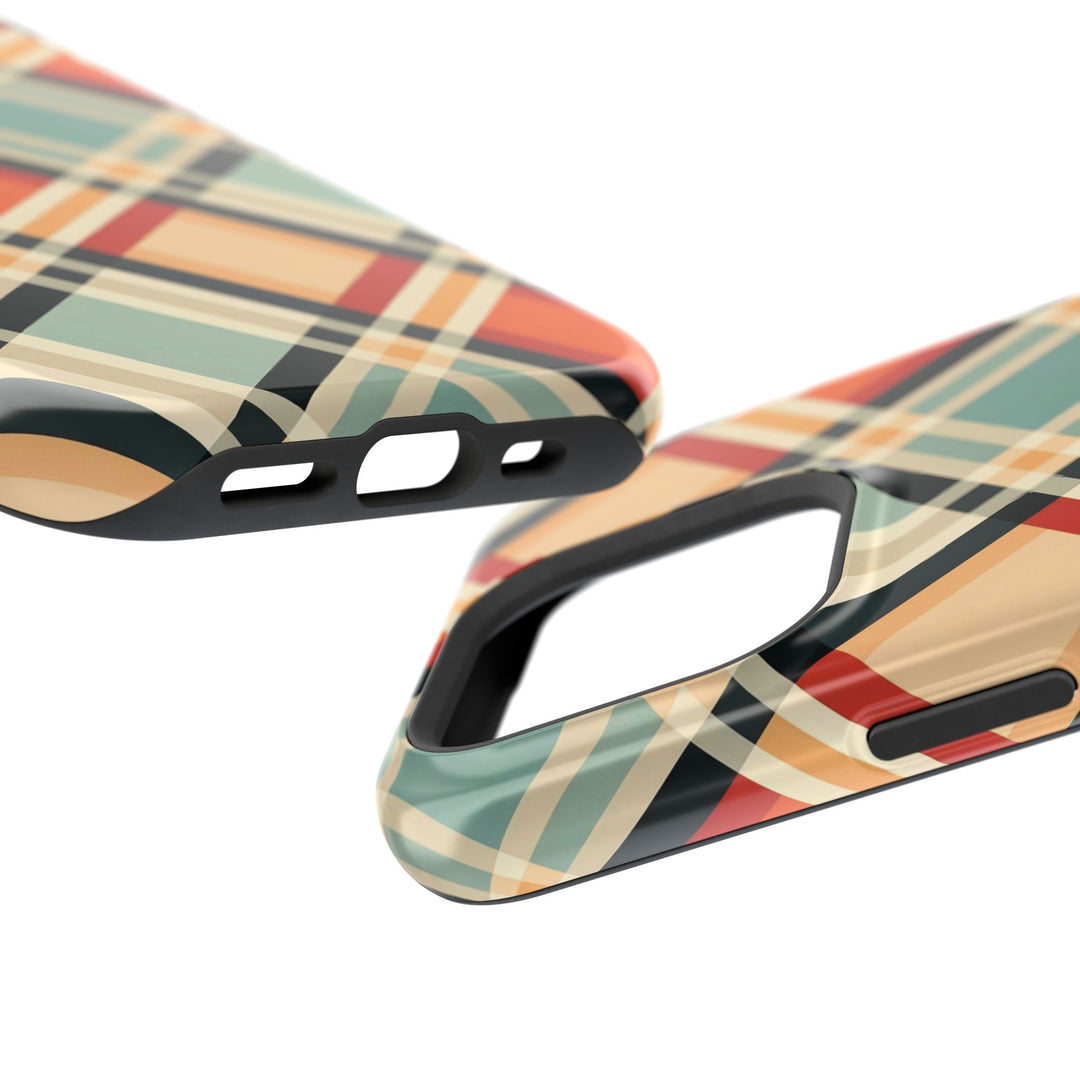 Checkered Plaid Magsafe Gift for Her Cute Phone Case for Iphone, | iPhone 16 | iPhone 15 Pro Max, Iphone 14 Pro Max, 13 12 11 10 9 8 7 - Studio40ParkLane