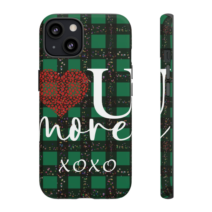 Cute IPhone Case | iPhone 15 Case | iPhone 15 Pro Max Case, Iphone 14 Case, Iphone 14 Pro Max Case IPhone Case for Art Lovers, Love You Green - Studio40ParkLane