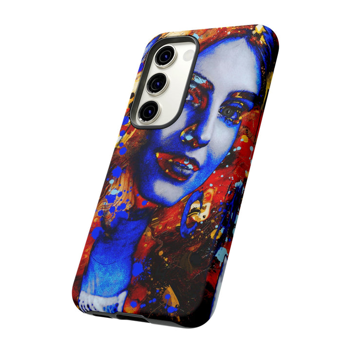 Cute Samsung Phone Case | Aesthetic Samsung Phone Case | Galaxy S23, S22, S21, S20 | Marble Splash Face, Protective Phone Case - Studio40ParkLane