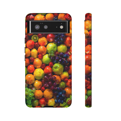 Impact Resistant, Fall Fruit, Cute Phone Cases for Samsung S24, S23, S22, S21, IPhone 15 pro Iphone 14 pro Iphone 13 IPhone 12 Iphone 11