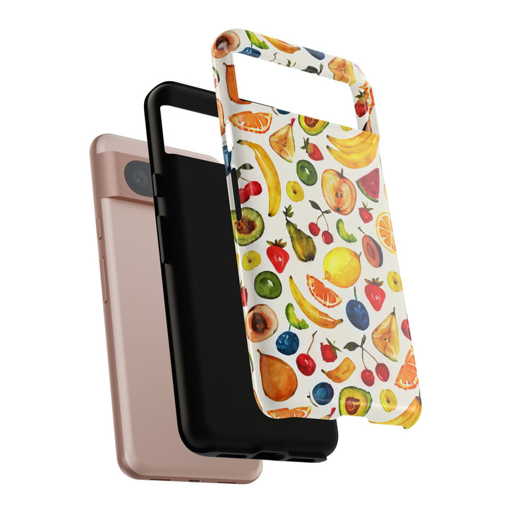 Impact Resistant, Mixed Fruits, Cute Phone Cases for Samsung S24, S23, S22, S21, IPhone 15 pro Iphone 14 pro Iphone 13 IPhone 12 Iphone 11 - Studio40ParkLane