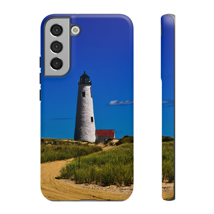 Cute Samsung Phone Case | Aesthetic Samsung Phone Case | Lighthouse Beach | Galaxy S23, S22, S21, S20 | Luxury Double Layer | Cool - Studio40ParkLane