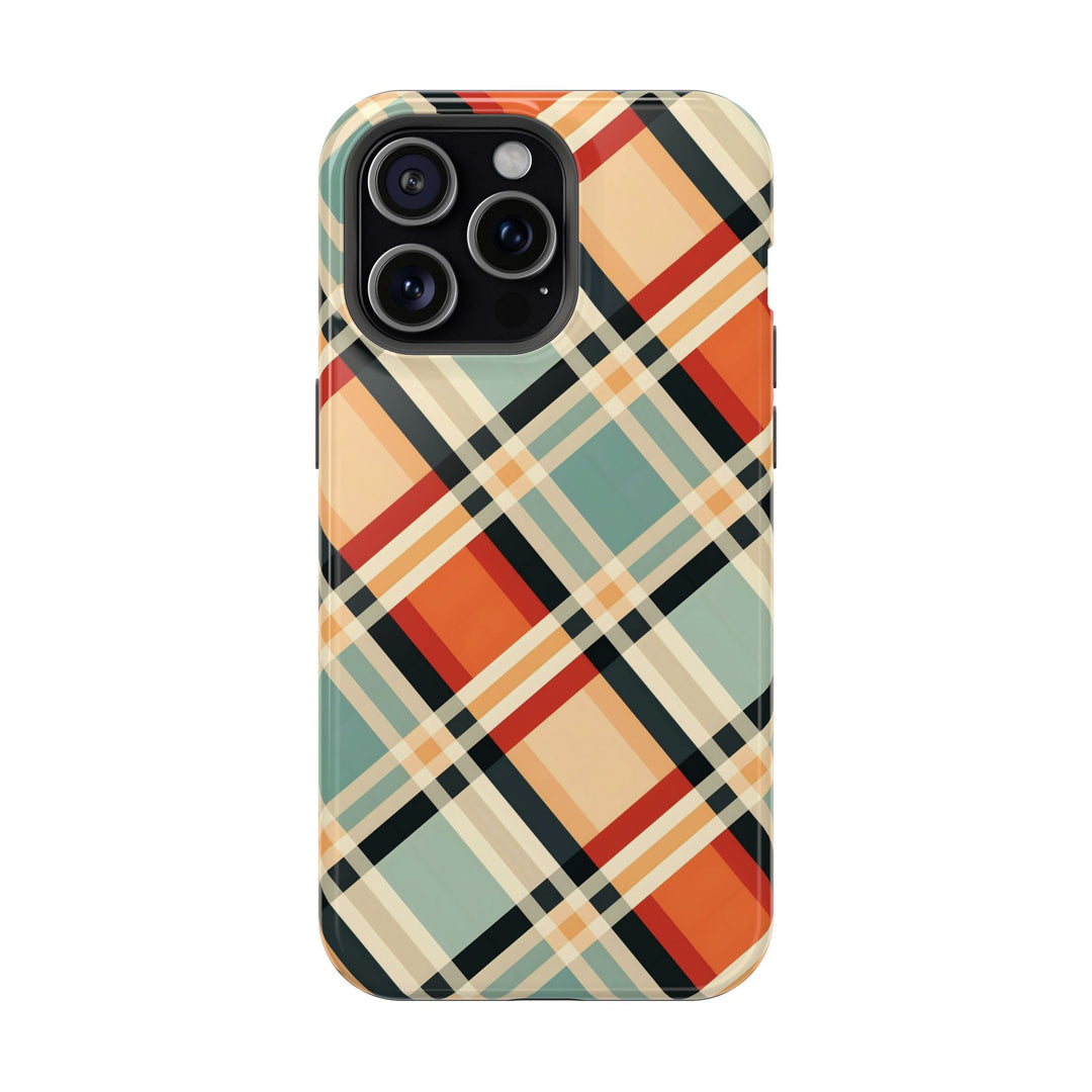 Checkered Plaid Magsafe Gift for Her Cute Phone Case for Iphone, | iPhone 16 | iPhone 15 Pro Max, Iphone 14 Pro Max, 13 12 11 10 9 8 7 - Studio40ParkLane
