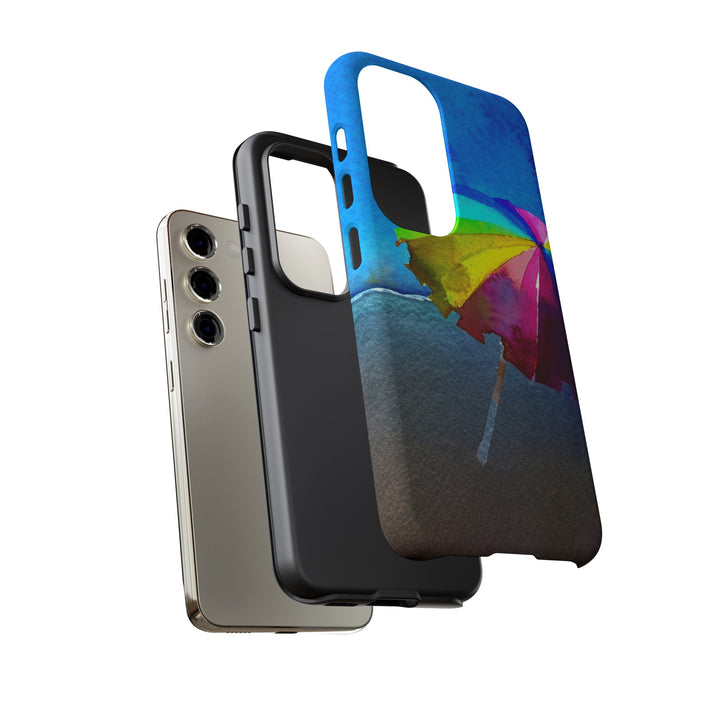 Cute Samsung Case | Cool Iphone Case | Summer Colorful Beach Parasol, Samsung S24, S23, S22, S21, IPhone 15 Case | Iphone 14 Case, Iphone 13 Case - Studio40ParkLane