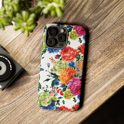 Premium Tough Spring Flowers Cute Phone Cases for Samsung S24, S23, S22, S21, S20, Plus and Ultra, Iphone 16 Pro Max,15, 14, 13, 12, 11, 10 - Studio40ParkLane
