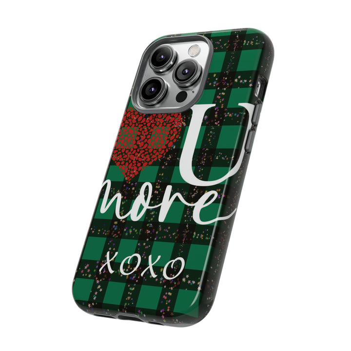 Cute IPhone Case | iPhone 15 Case | iPhone 15 Pro Max Case, Iphone 14 Case, Iphone 14 Pro Max Case IPhone Case for Art Lovers, Love You Green - Studio40ParkLane