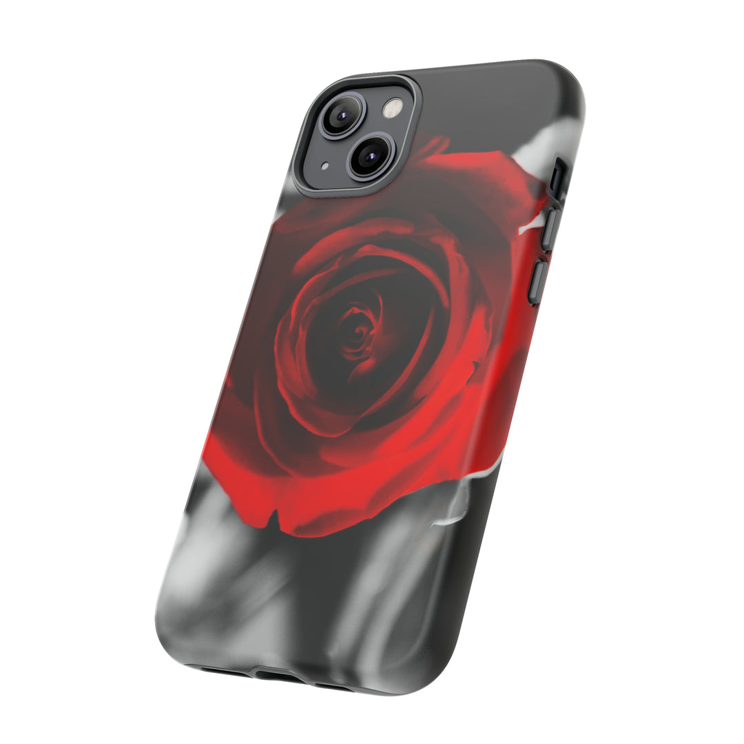 Cute IPhone Case | iPhone 15 Case | iPhone 15 Pro Max Case, Iphone 14 Case, Iphone 14 Pro Max Case IPhone Case for Art Lovers - Red Rose - Studio40ParkLane