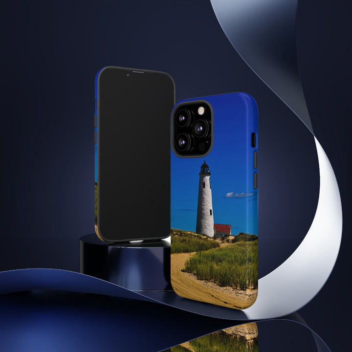 Cute IPhone Case | iPhone 15 Case | iPhone 15 Pro Max Case, Iphone 14 Case, Iphone 14 Pro Max Case IPhone Case for Art Lovers - Beach Lighthouse - Studio40ParkLane