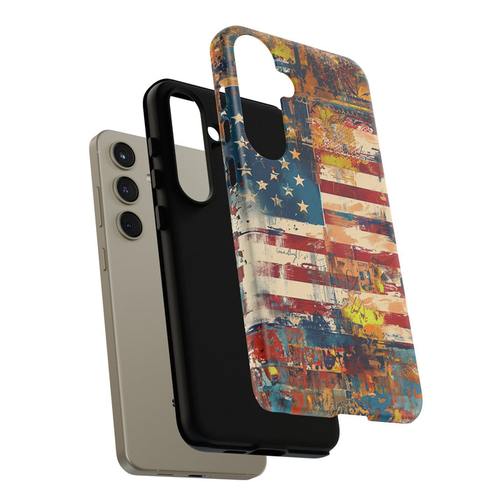 Impact Resistant, American Flag, Cute Phone Cases for Samsung S24, S23, S22, S21, IPhone 15 pro Iphone 14 pro Iphone 13 IPhone 12 Iphone 11 - Studio40ParkLane