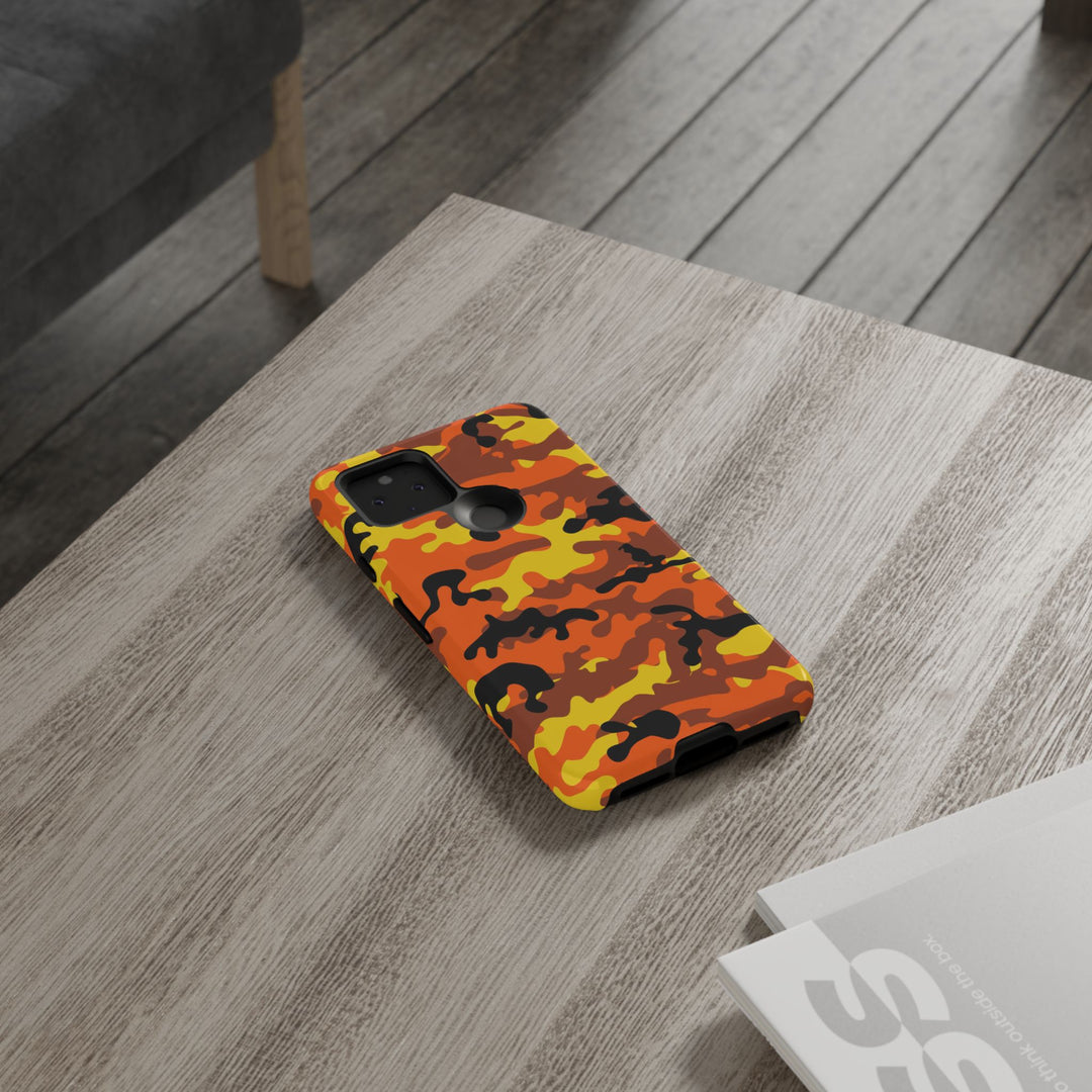 Impact Resistant, Fall camo Camouflage, Cute Phone Cases for Samsung S24, S23, S22, S21, IPhone 15 pro Iphone 14 pro Iphone 13 IPhone 12 Iphone 11 - Studio40ParkLane
