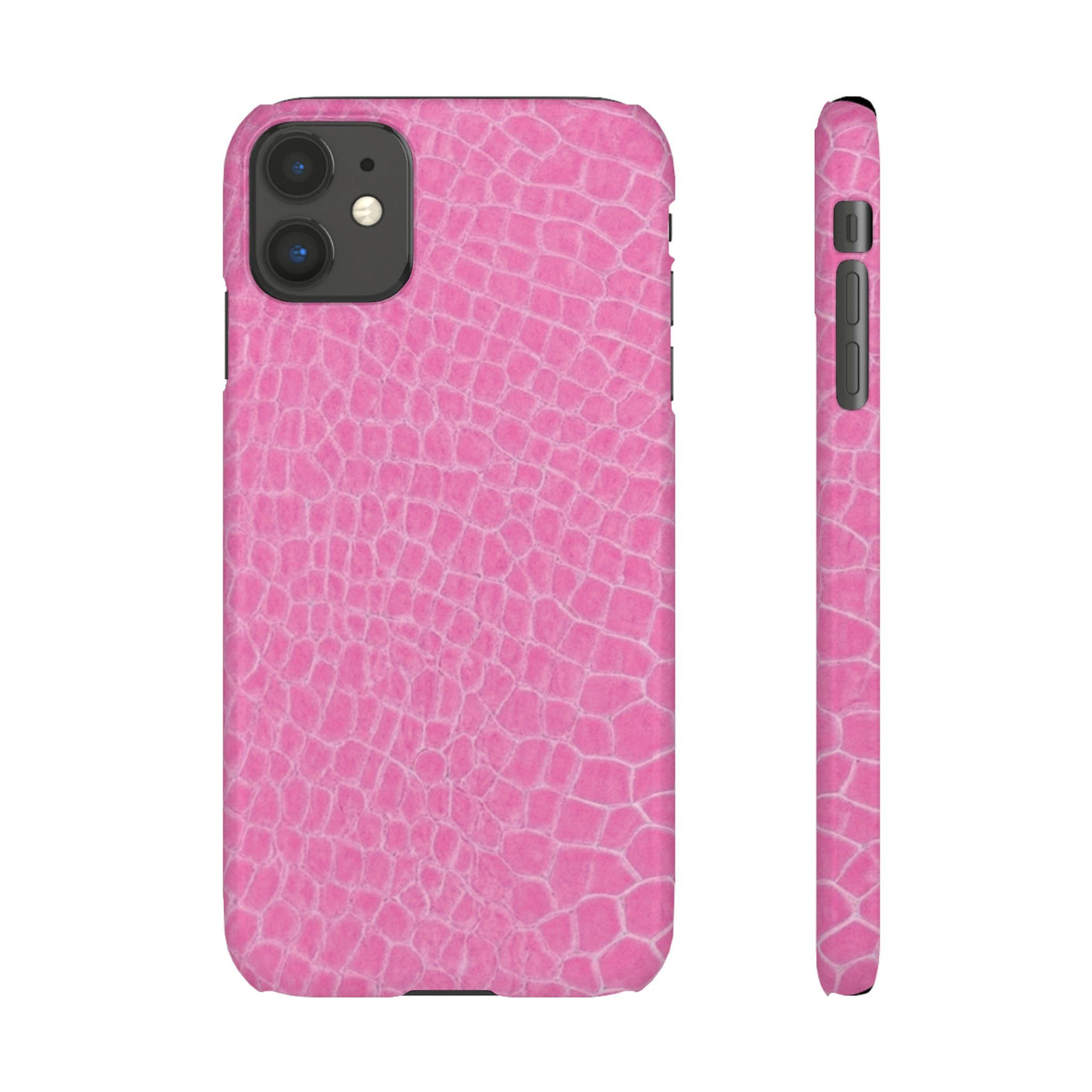 Snap Non Leather Pink Color Pattern Gift for Her Cute Phone Cases for Samsung Galaxy S24, S23, S22, S21, S20, Plus, Ultra, Iphone 16, 15, 14, Pro and Max - Studio40ParkLane