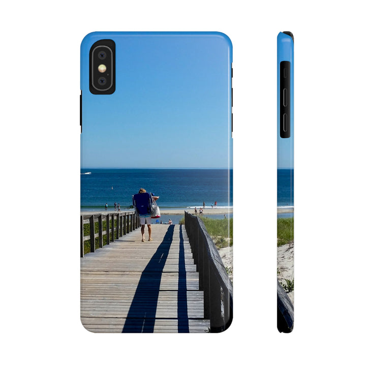 Slim Cute Phone Cases for Iphone - | iPhone 15 Case | iPhone 15 Pro Max Case, Iphone 14 Case, Iphone 14 Pro Max, Iphone 13, Summer Beach Walk - Studio40ParkLane