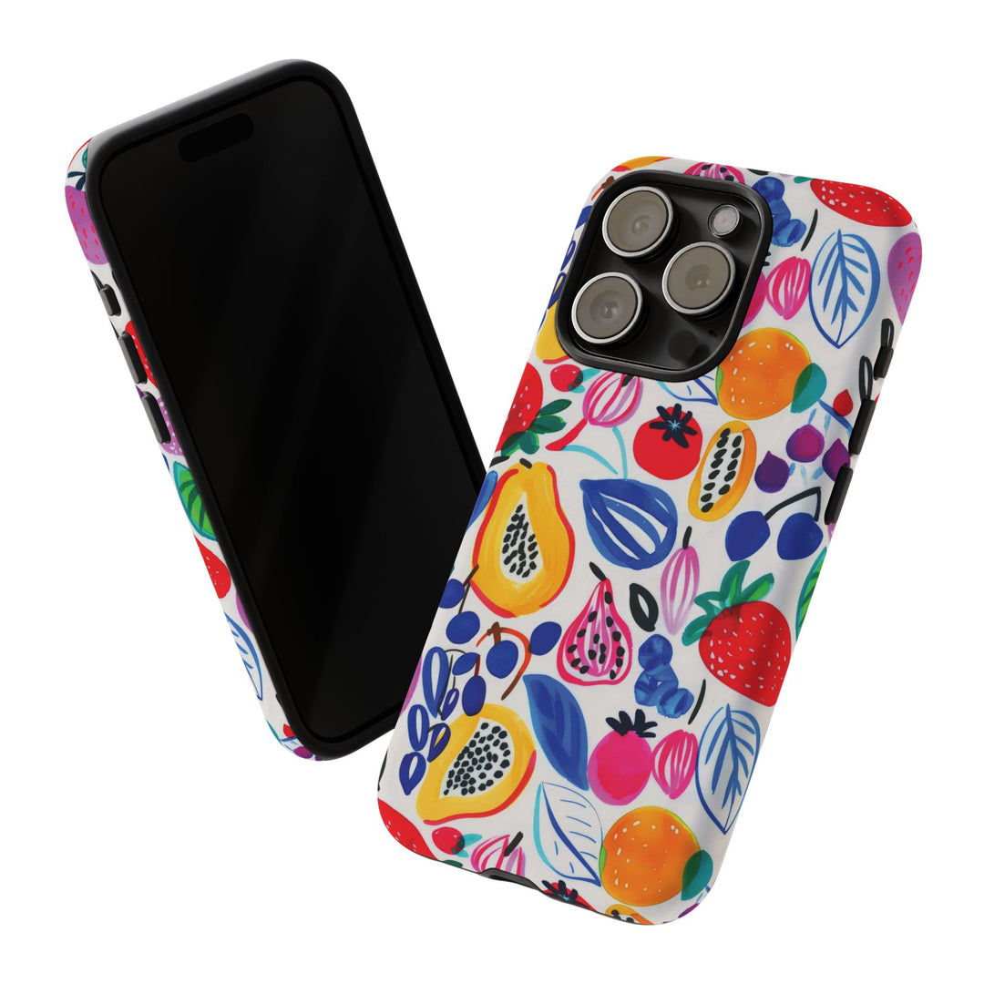 Summer Fruit Cute Tough Phone Case - For Apple iPhone Case 17, 16, 15 Pro Max, 14 Plus, 13 Pro, 12, Samsung Galaxy S26, S25, S24 Plus Ultra - Studio40ParkLane