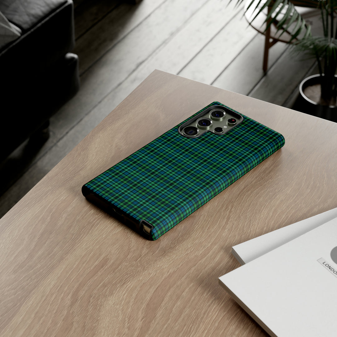 Samsung Galaxy Phone Case | Galaxy S23, S22, S21, S20 | Luxury Case Double Layered | Impact Resistant | Fashionable - Tartan Campbell - Studio40ParkLane