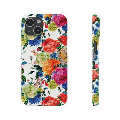 Slim Spring Flowers Gift for Her Cute Phone Cases for Iphone 16 Pro Max | iPhone 15 Case | iPhone 15 Pro Max Case, Iphone 14, 13, 12, 11, 10, 8, 7 - Studio40ParkLane
