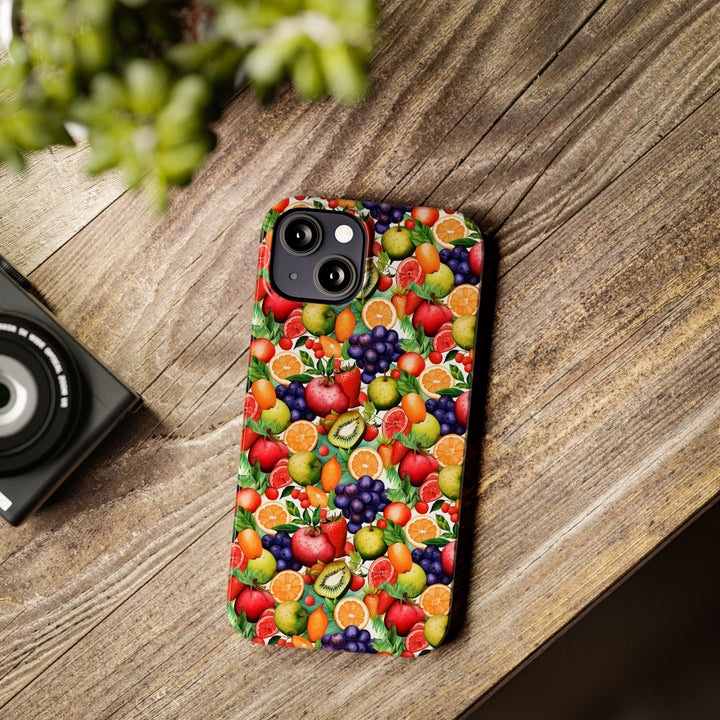 Slim Cute Phone Cases for Iphone | iPhone 15 Case | iPhone 15 Pro Max Case, Iphone 14, Iphone 14 Pro Max, Iphone 13, Summer Fruit Mix Selection - Studio40ParkLane