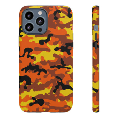 Impact Resistant, Fall camo Camouflage, Cute Phone Cases for Samsung S24, S23, S22, S21, IPhone 15 pro Iphone 14 pro Iphone 13 IPhone 12 Iphone 11