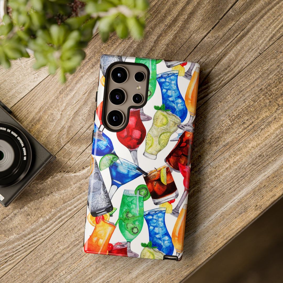 Cute Samsung Case | Cool Iphone Case | Summer Fruit Cocktail, Samsung S24, S23, S22, S21, IPhone 15 Case | Iphone 14 Case, Iphone 13 Case - Studio40ParkLane