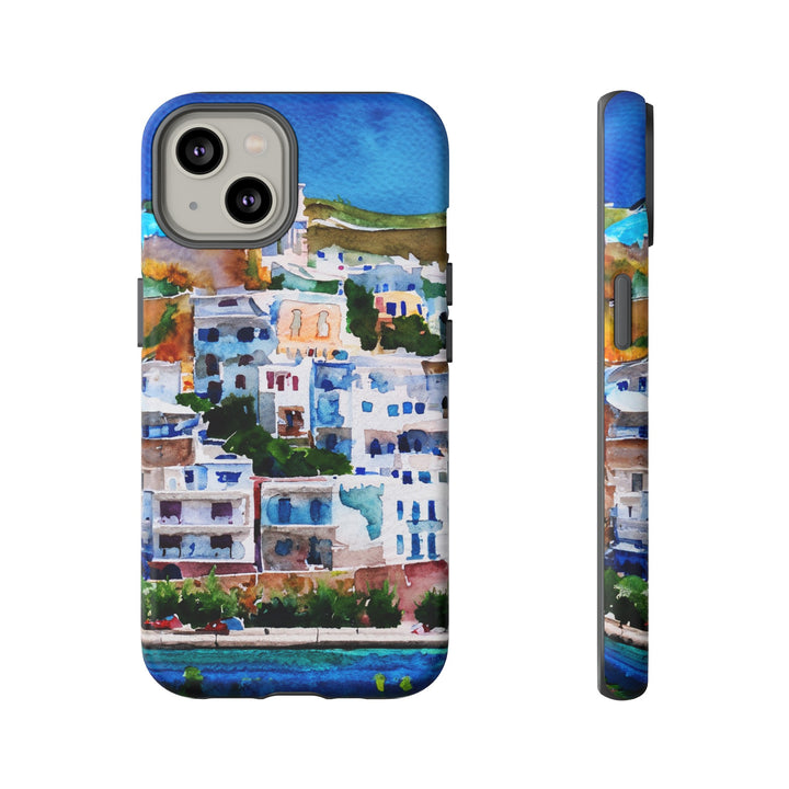 Impact Resistant, Greece House, Cute Phone Cases for Samsung S24, S23, S22, S21, IPhone 15 pro Iphone 14 pro Iphone 13 IPhone 12 Iphone 11 - Studio40ParkLane