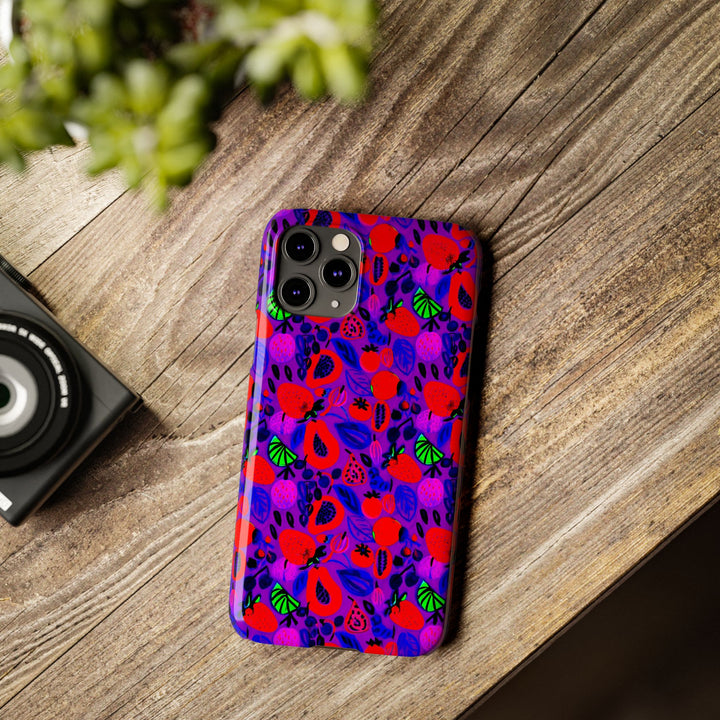 Slim Trendy Fall Fruit Gift for Her Cute Phone Cases for Iphone 16 | iPhone 15 Case | iPhone 15 Pro Max Case, Iphone 14, Iphone 14 Pro Max, Iphone 13, Slim - Studio40ParkLane