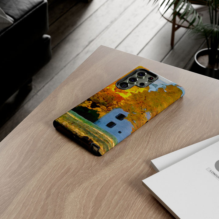 Impact Resistant, Fall Leaves Watercolor, Cute Phone Cases for Samsung S24, S23, S22, S21, IPhone 15 pro Iphone 14 pro Iphone 13 IPhone 12 Iphone 11 - Studio40ParkLane