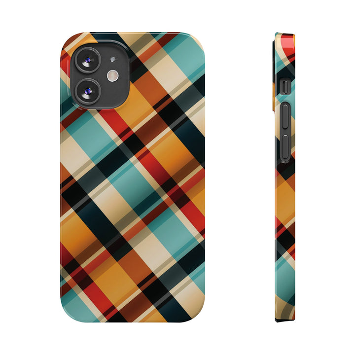 Slim Checkered Plaid Gift for Her Cute Phone Cases for Iphone 16 Pro Max | iPhone 15 Case | iPhone 15 Pro Max Case, Iphone 14, 13, 12, 11, 10, 8, 7 - Studio40ParkLane