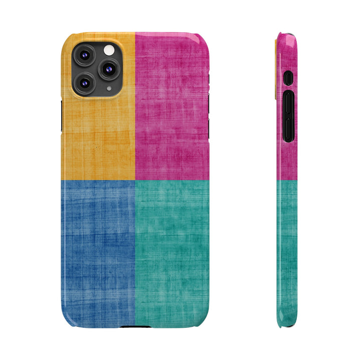 Slim Cute Phone Cases for Iphone | iPhone 15 Case | iPhone 15 Pro Max Case, Iphone 14, Iphone 14 Pro Max, Iphone 13, Abstract Color Blocks - Studio40ParkLane