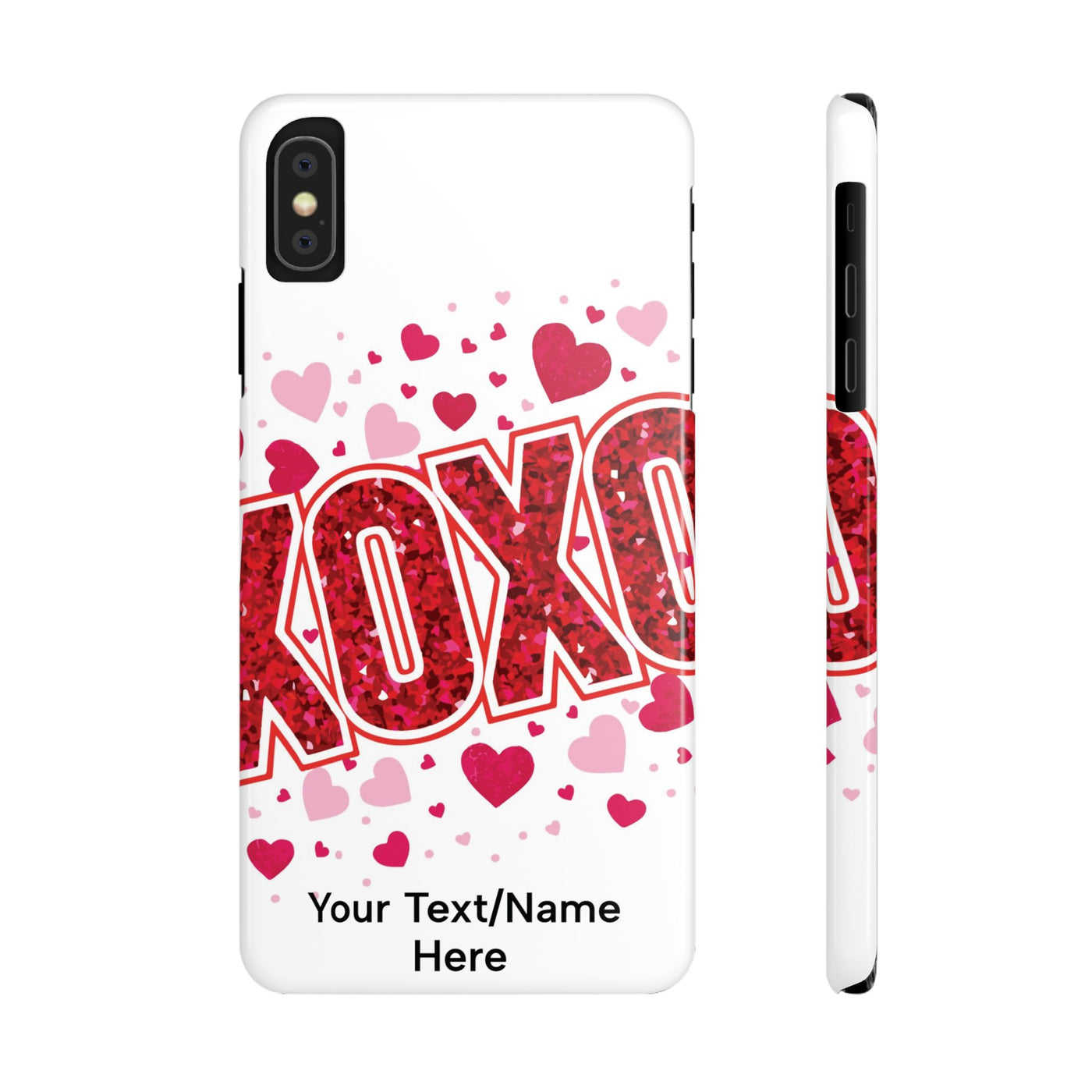 Slim Custom Personalized Valentine Love Gift for Her Cute Phone Cases for Iphone 16 Pro Max | iPhone 15 Case | iPhone 15 Pro Max Case, Iphone 14, 13, 12, 11, 10, 8, 7