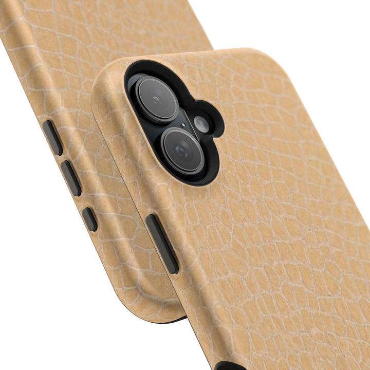 Non Leather Beige Color Pattern Magsafe Cute Phone Case for Iphone Gift for Her, | iPhone 15 Case | iPhone 15 Pro Max Case, Iphone 14, Iphone 14 Pro Max, Iphone 13, Iphone 16 - Studio40ParkLane