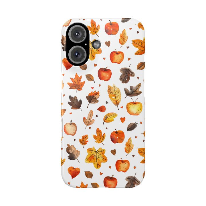 Slim Fall Autumn Leaves Gift for Her Cute Phone Cases for Iphone 16 | iPhone 15 Case | iPhone 15 Pro Max Case, Iphone 14, Iphone 14 Pro Max, Iphone 13, Slim - Studio40ParkLane