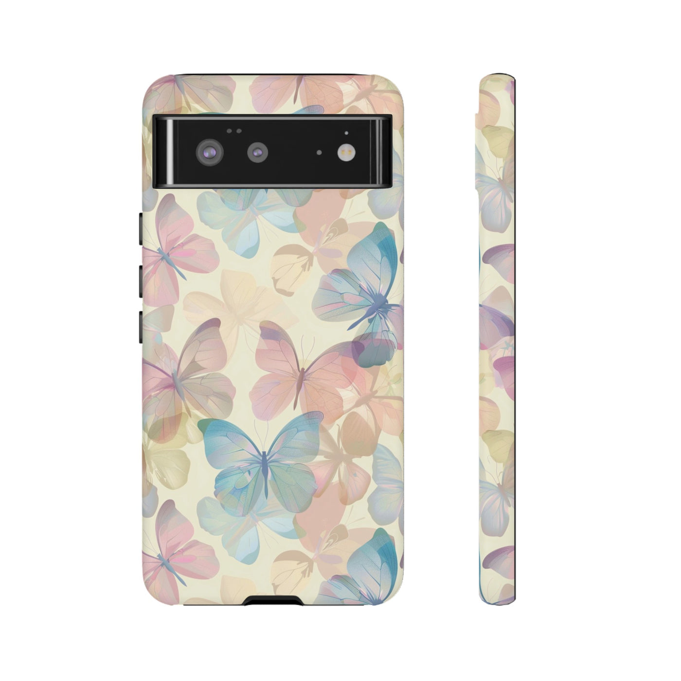 Cute Samsung Case | Cool Iphone Case | Summer Pastel Butterflies, Samsung S24, S23, S22, S21, IPhone 15 Case | Iphone 14 Case, Iphone 13 Case