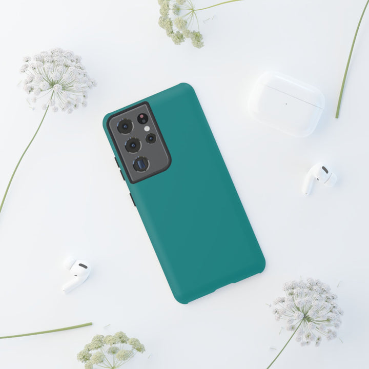Premium Tough Turquoise Blue Gift for Her Cute Phone Cases for Samsung S25 S24, S23, S22, S21, Iphone, 16, 15, 14, 13 Pro Max Ultra - Studio40ParkLane