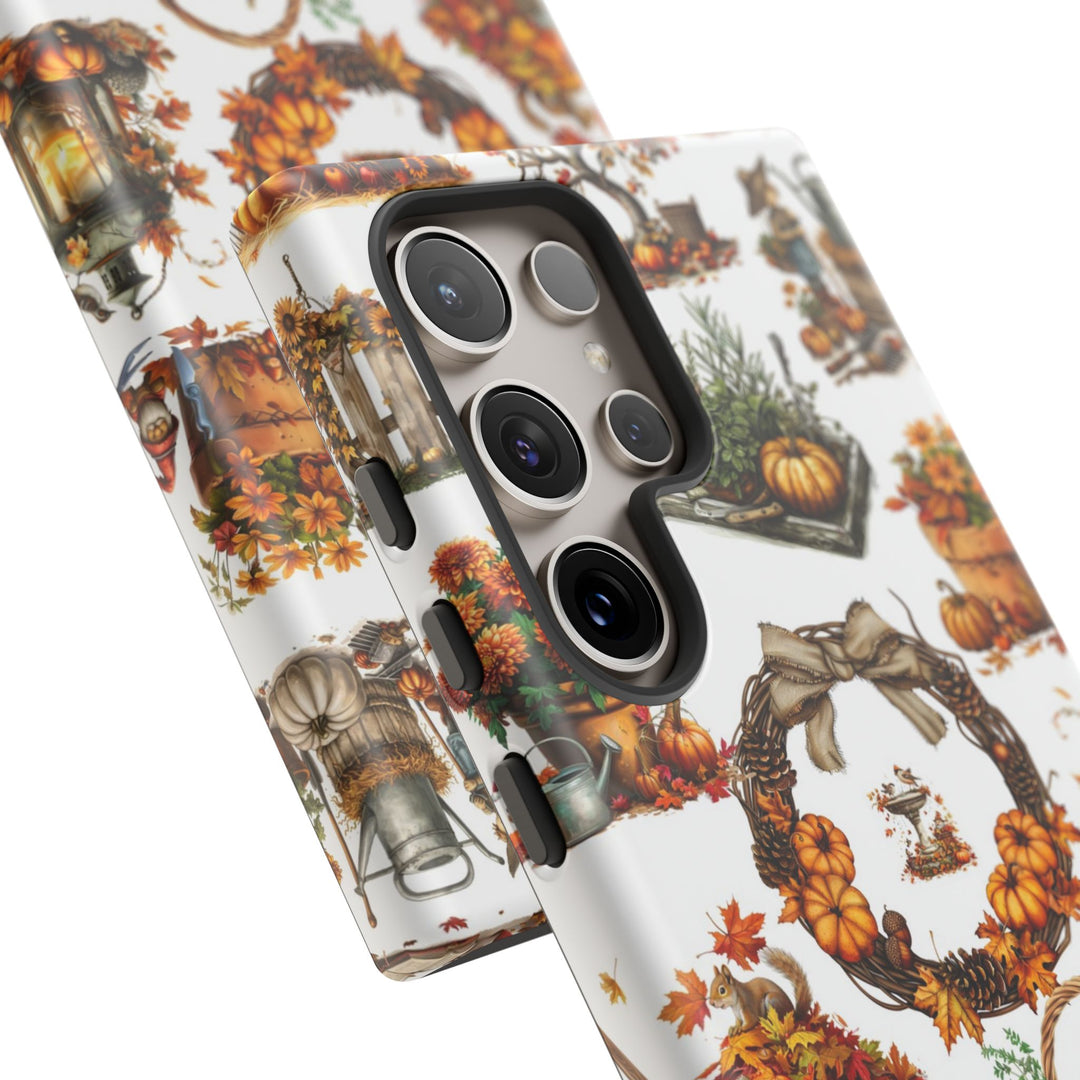 Impact Resistant, Fall Leaves Collage, Cute Phone Cases for Samsung S24, S23, S22, S21, IPhone 15 pro Iphone 14 pro Iphone 13 IPhone 12 Iphone 11 - Studio40ParkLane