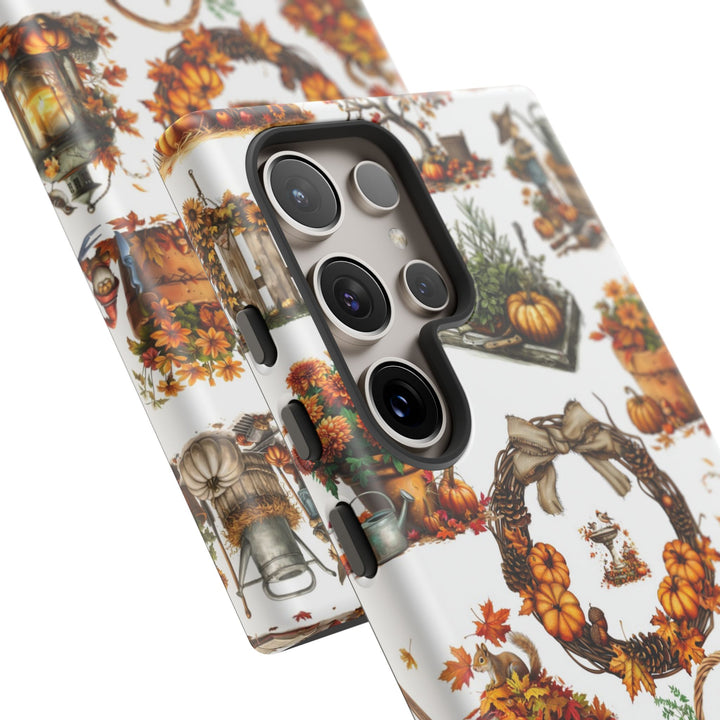 Impact Resistant, Fall Leaves Collage, Cute Phone Cases for Samsung S24, S23, S22, S21, IPhone 15 pro Iphone 14 pro Iphone 13 IPhone 12 Iphone 11 - Studio40ParkLane