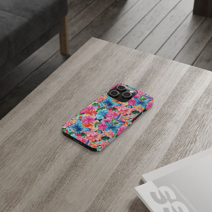 Slim Butterflies Flowers Gift for Her Cute Phone Cases for Iphone 16 Pro Max | iPhone 15 Case | iPhone 15 Pro Max Case, Iphone 14, 13, 12, 11, 10, 8, 7 - Studio40ParkLane