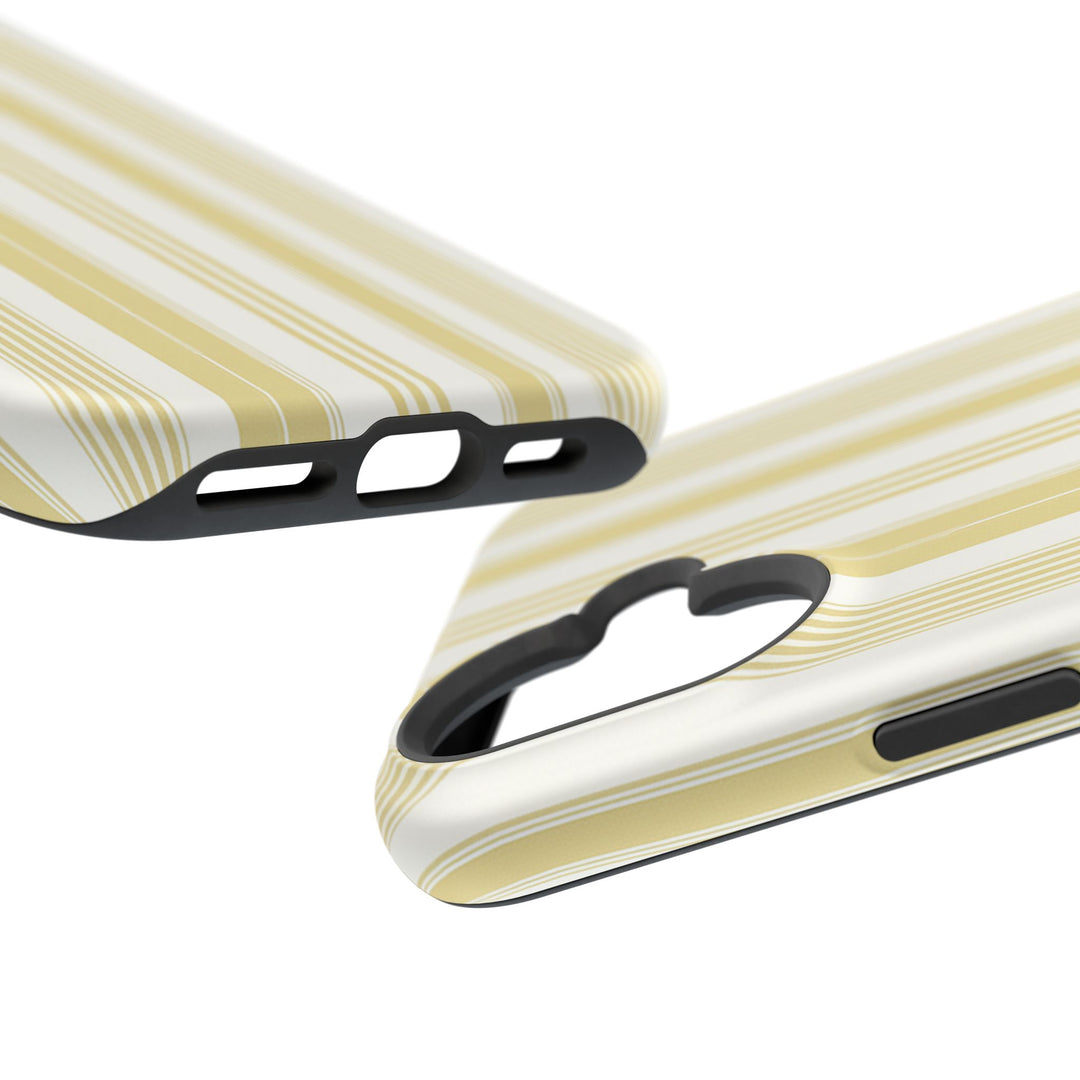 MagSafe Cute Phone Case, Coastal Striped Phone Case for iPhone 17 16 15 14 13 12 Pro Max, Samsung S25 S24 S23 Ultra case