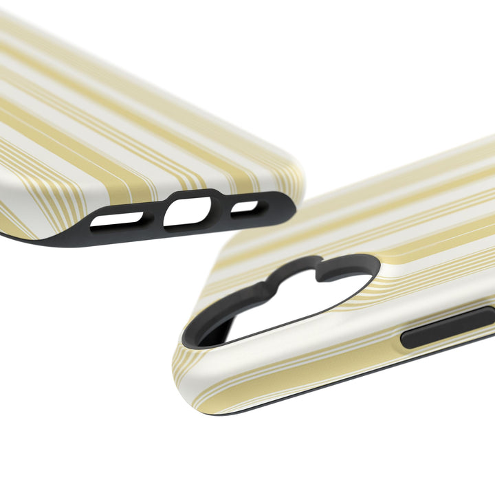 MagSafe Cute Phone Case, Coastal Striped Phone Case for iPhone 17 16 15 14 13 12 Pro Max, Samsung S25 S24 S23 Ultra case