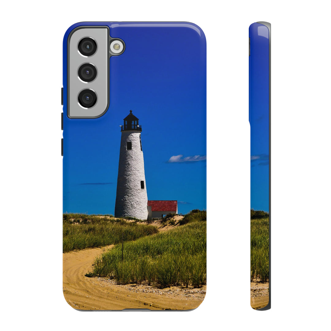Cute Samsung Phone Case | Aesthetic Samsung Phone Case | Lighthouse Beach | Galaxy S23, S22, S21, S20 | Luxury Double Layer | Cool - Studio40ParkLane