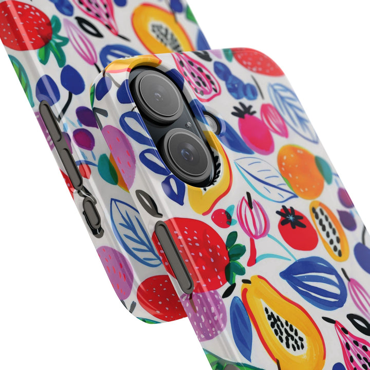 Slim Summer Fruit Cute Phone Case for Iphone 17 | iPhone 16 Case | iPhone 15 Pro Max, Iphone 14, Iphone 14 Pro Max, Iphone 13, Gift for Her