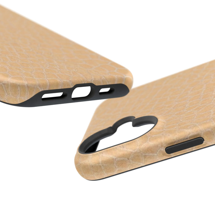 Non Leather Beige Color Pattern Magsafe Cute Phone Case for Iphone Gift for Her, | iPhone 15 Case | iPhone 15 Pro Max Case, Iphone 14, Iphone 14 Pro Max, Iphone 13, Iphone 16 - Studio40ParkLane