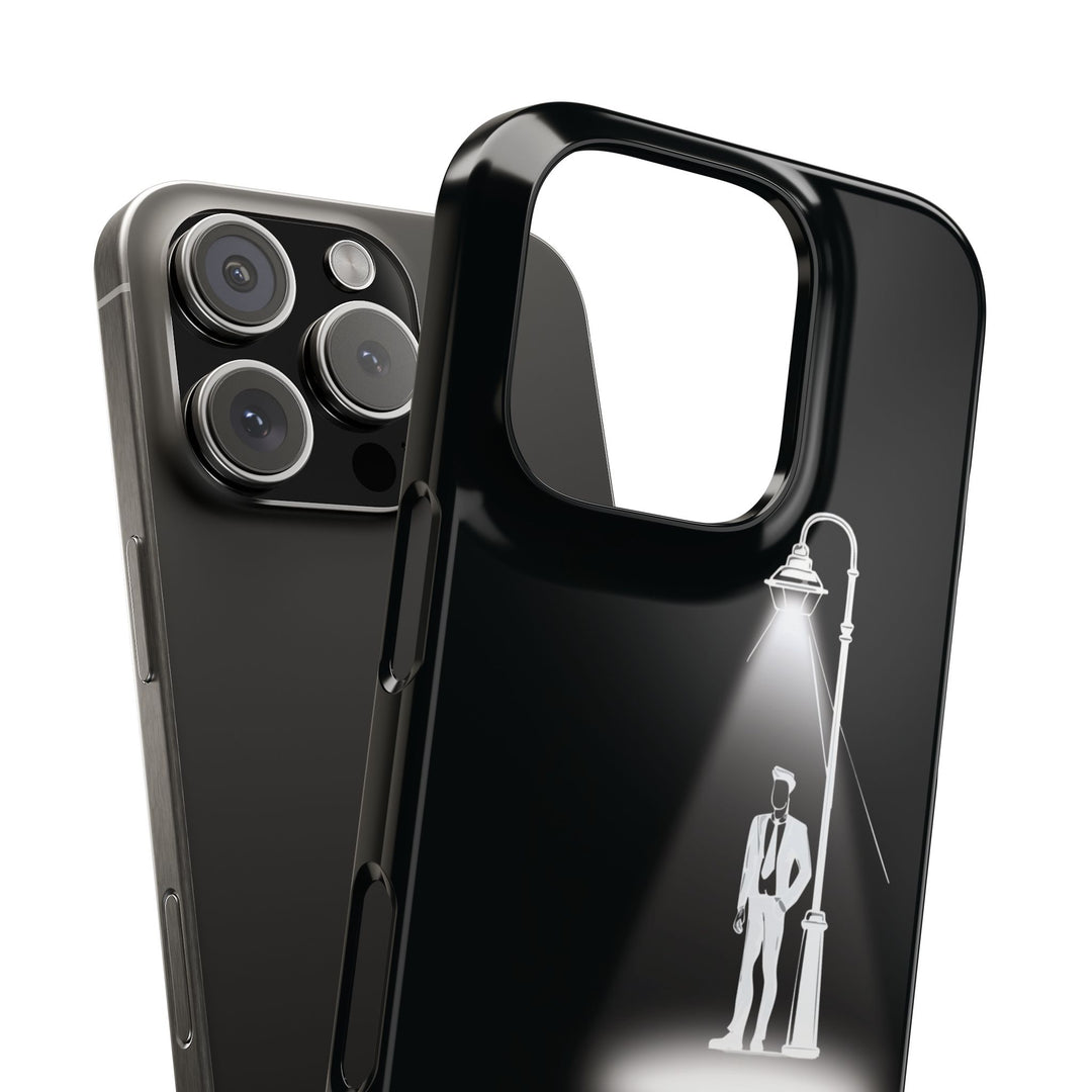 Slim Mystery Man Spotlight Gift for Her Cute Phone Cases for Iphone 16 Pro Max | iPhone 15 Case | iPhone 15 Pro Max Case, Iphone 14, 13, 12, 11, 10, 8, 7 - Studio40ParkLane