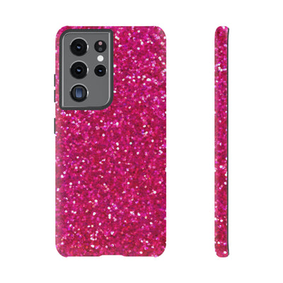 Pink Glitter Cute Phone Case, for IPhone 16 pro Max | Iphone 15, Iphone 14, IPhone 13 Case, 11 8 7, Samsung Galaxy S24, S23, S22, S21, 2 Layer Protection