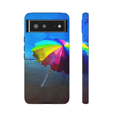 Cute Samsung Case | Cool Iphone Case | Summer Colorful Beach Parasol, Samsung S24, S23, S22, S21, IPhone 15 Case | Iphone 14 Case, Iphone 13 Case