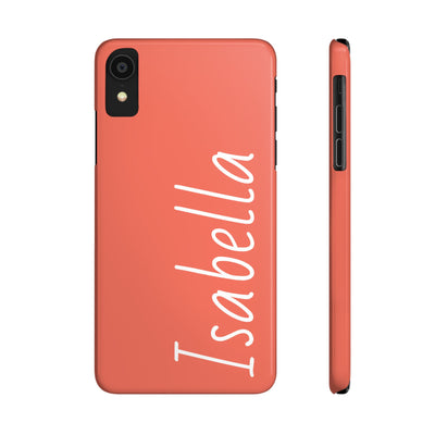 Personalized Initial Name Custom Slim Phone Cases for Iphone 16 Pro Max | iPhone 15 Case | iPhone 15 Pro Max Case, Iphone 14, 13, 12, 11, 10, 8, 7 - Studio40ParkLane