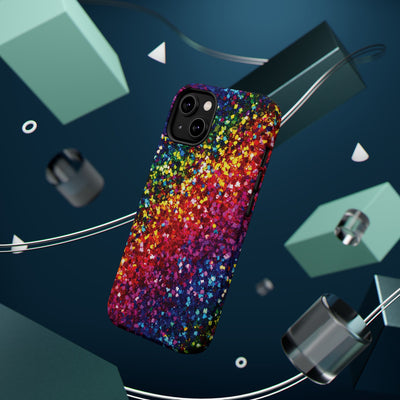 Non Glitter Color Composition Magsafe Cute Phone Case for Iphone Gift for Her,  | iPhone 15 Case | iPhone 15 Pro Max Case, Iphone 14, Iphone 14 Pro Max, Iphone 13, Iphone 16