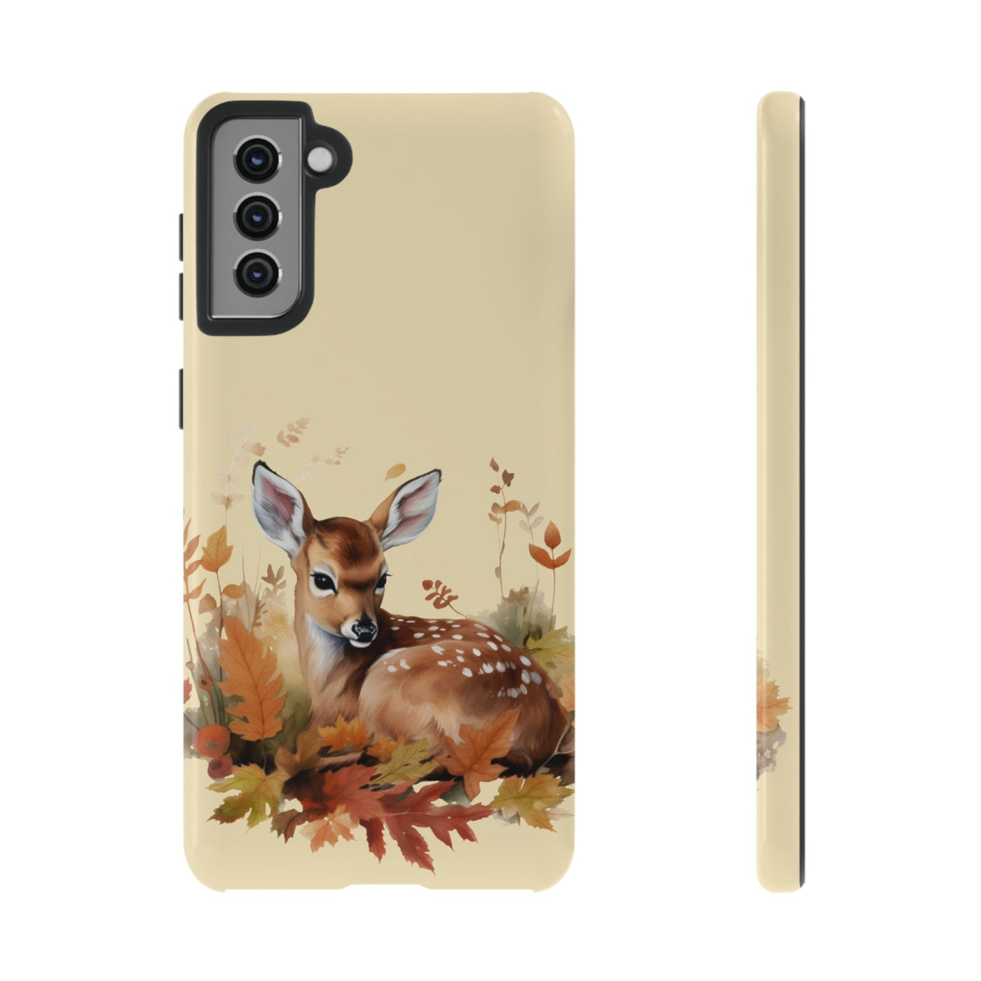 Autumn Fall Deer Gift for Her Cute Phone Case for, Samsung Galaxy S24, S23, S22, S21, IPhone 16 Case | Iphone 15, Iphone 14, IPhone 13 Case