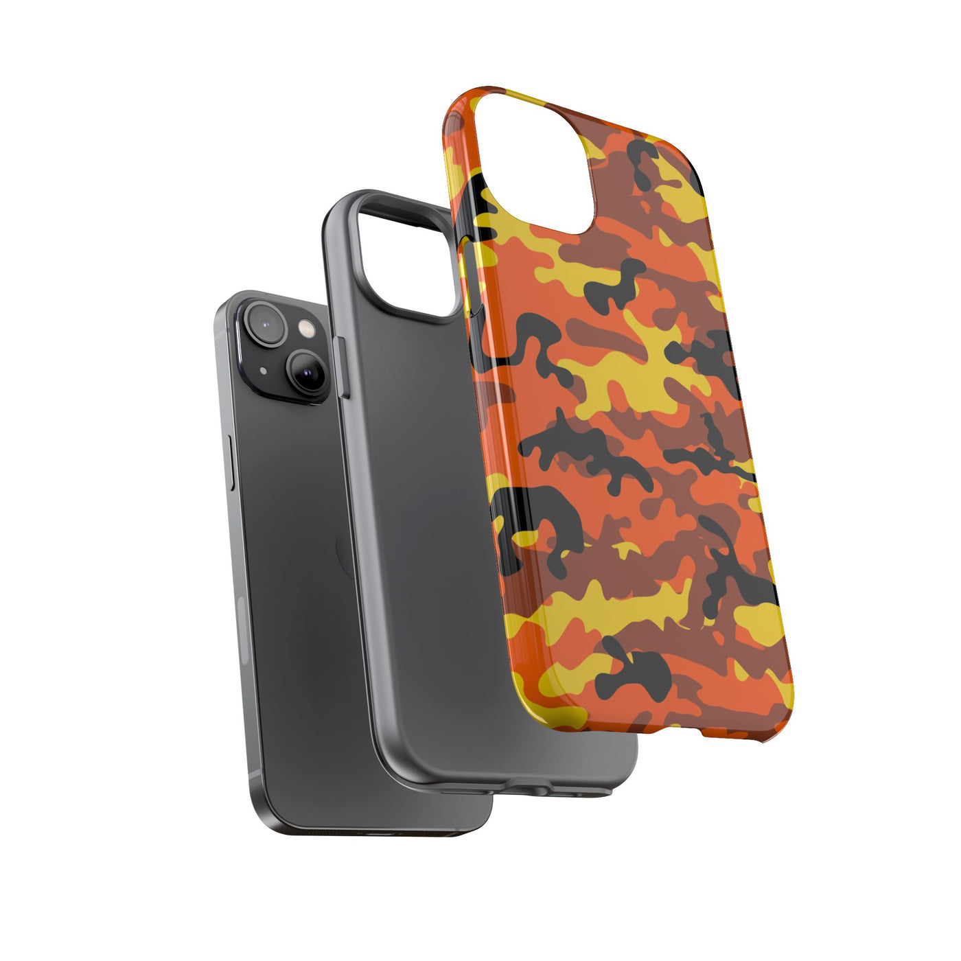 Impact Resistant, Fall camo Camouflage, Cute Phone Cases for Samsung S24, S23, S22, S21, IPhone 15 pro Iphone 14 pro Iphone 13 IPhone 12 Iphone 11