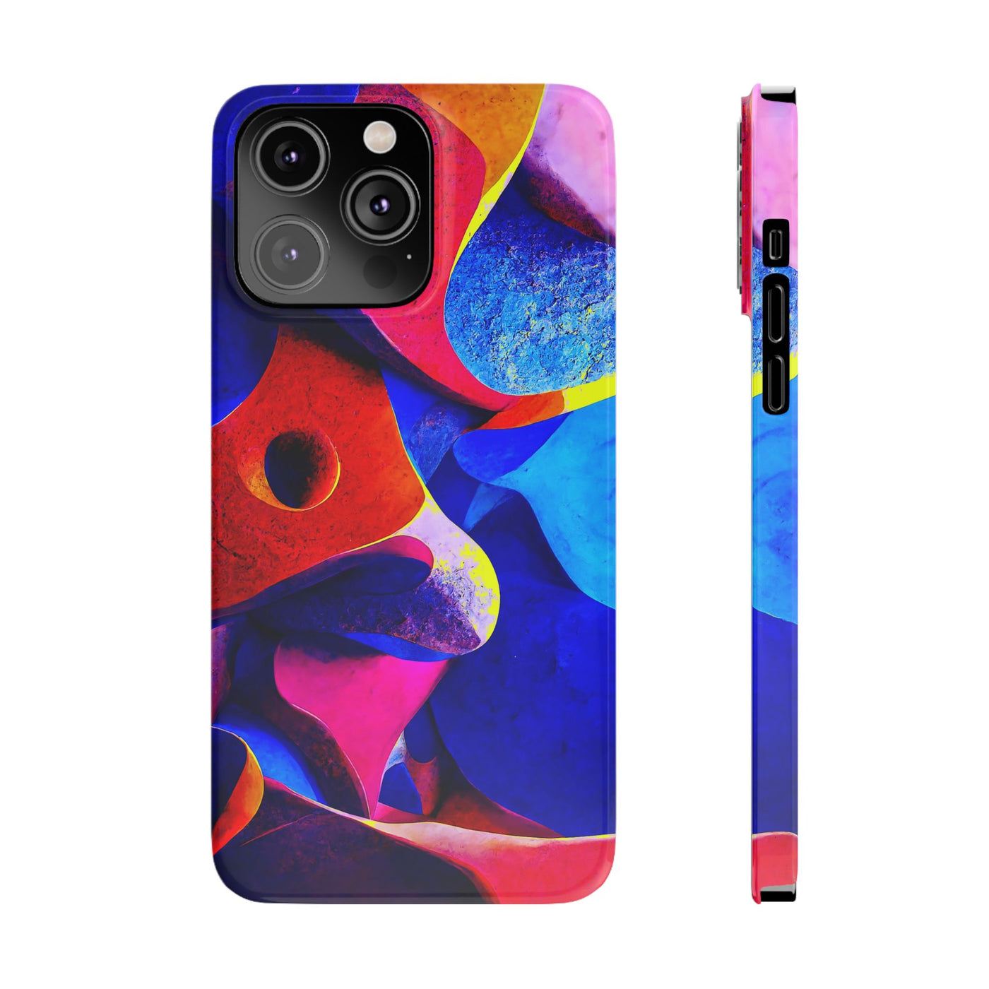 Abstract Shapes Slim Cute Phone Cases for Iphone  | iPhone 15 Case | iPhone 15 Pro Max Case, Iphone 14, Iphone 14 Pro Max, Iphone 13