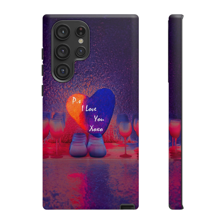 Cute Samsung Case | Cool Iphone Case | PS I love You - Heart, Samsung S24, S23, S22, S21, IPhone 15 Case | Iphone 14 Case, Iphone 13 Case - Studio40ParkLane